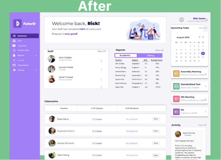 High Fidelity Wireframe 1